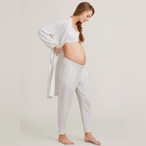 Hatch The Indoor Outdoor Joggers Maternity Gray Joggers Size 3